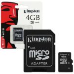 Kingston Memory Card TF / Micro SD Card Class 10 - 4 GB