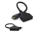 Cable Adapter Converter 0.3 M Length HDMI (Black)