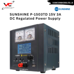 SUNSHINE P-1503TD 15V 3A Intelligent DC Regulated Power Supply