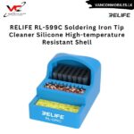 RELIFE RL-599C Soldering Iron Tip Cleaner Silicone High-temperature Resistant Shell