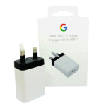 Google 30W USB-C Power Charger - 3 Pin UK Adapter