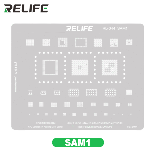 RELIFE RL-SAM1 STENCILS