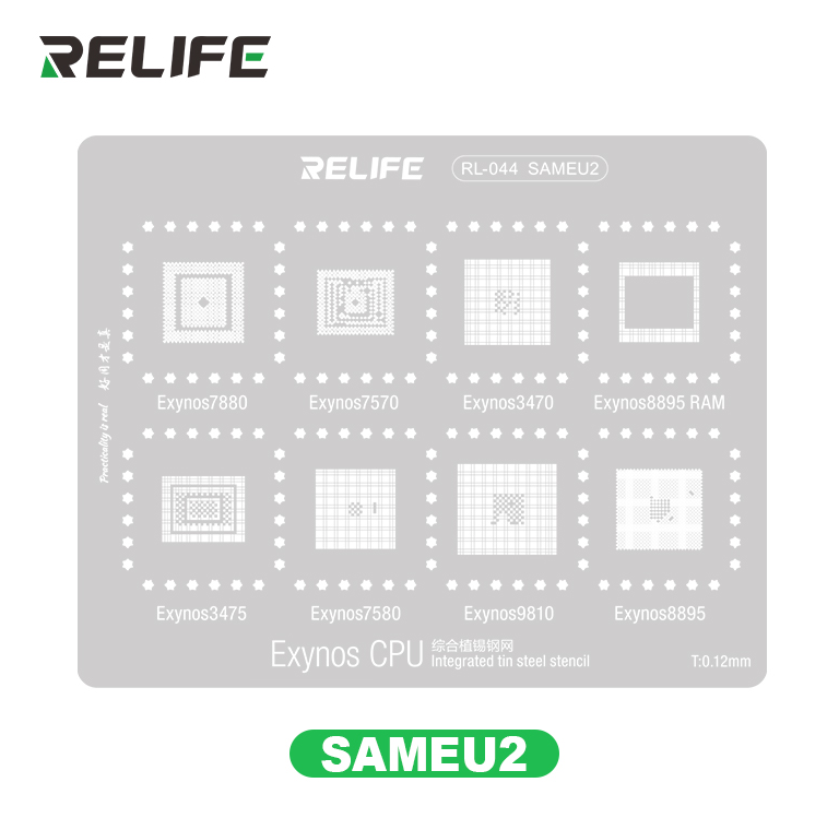 SAMEU1 RELIFE RL-SAMEU2 STENCILS - Image 1